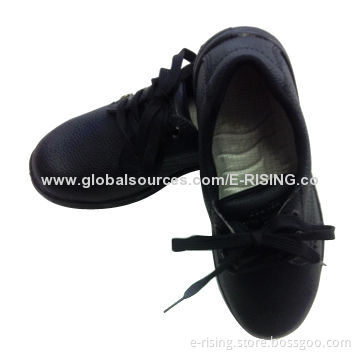 Steel-toe work shoes, anti-fatigue